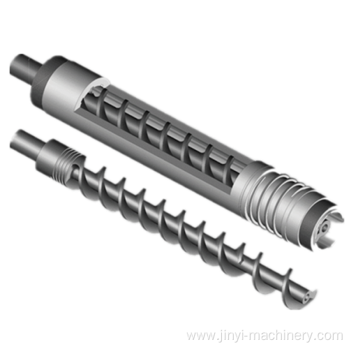 Bimetallic Alloy Screw Barrel HDPE LDPE LLPE Extrusion